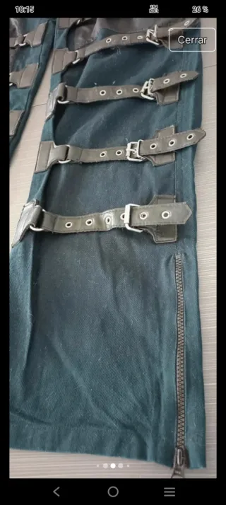 Pantalon gótico steampunk medieval, Halloween 