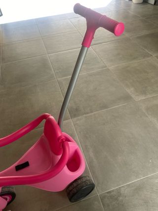 Triciclo Moto Plegable Rosa/urge vender