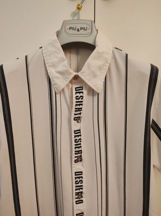 Camicia righe bianche e nere
