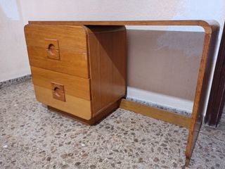 Escritorio infantil madera años 70