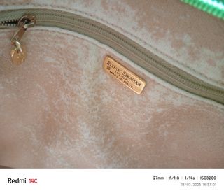Borsa a mano Stefano Serapian verde
