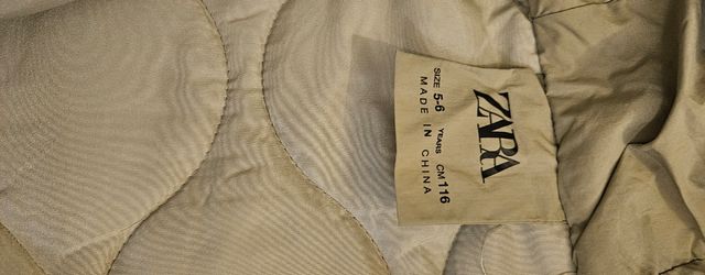 Abrigo acolchado Zara niño 5-6 años