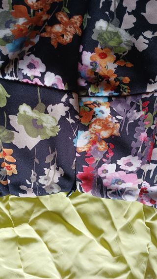 set di 2 Vestiti estivi vintage y2k tubino fiori