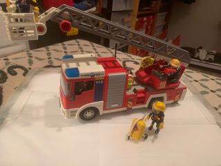 Camión Bomberos Playmobil - Juguete