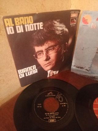 Albano 45 giri: Io di notte & La canzone di Maria