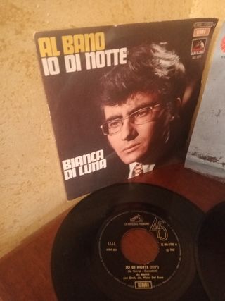 Albano 45 giri: Io di notte & La canzone di Maria