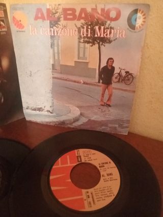 Albano 45 giri: Io di notte & La canzone di Maria