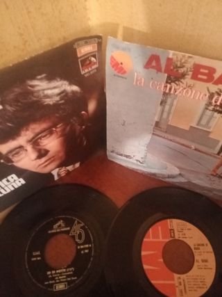 Albano 45 giri: Io di notte & La canzone di Maria