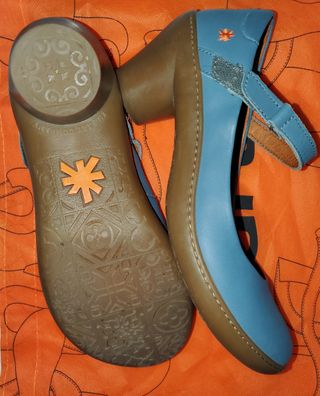 Zapatos Art piel azul - Talla 44