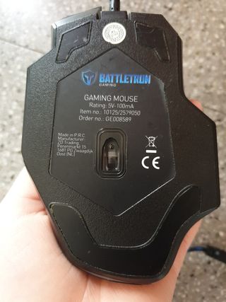 Ratón gamer BATTLETRON