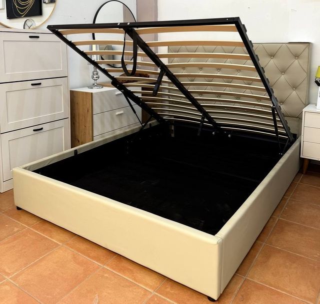 CAMA CANAPE CON CABECERO POLIPIEL💣