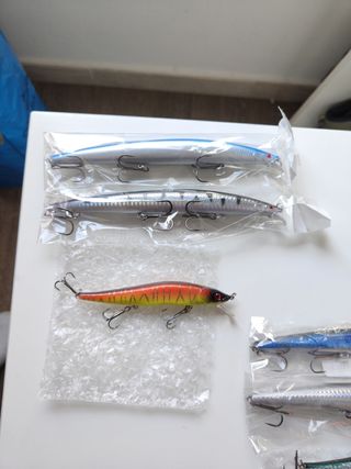 3 Señuelos Pesca - Minnows