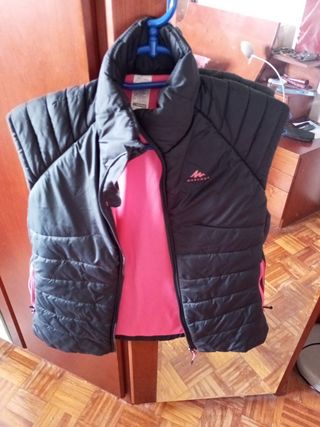Chaleco Quechua niña talla 14-15 años