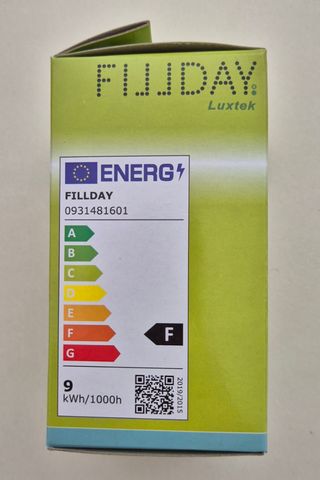 22un Lâmpada LED 9W E27 - 4000K - Luxtek