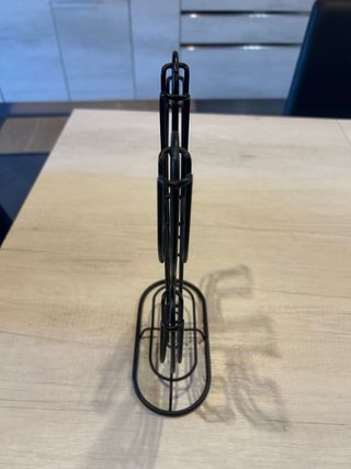 Porta cialde caffè cactus - metallo nero