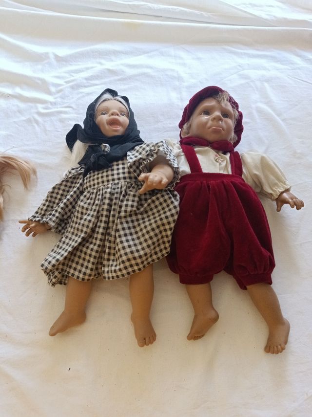 2 Muñecos antiguos