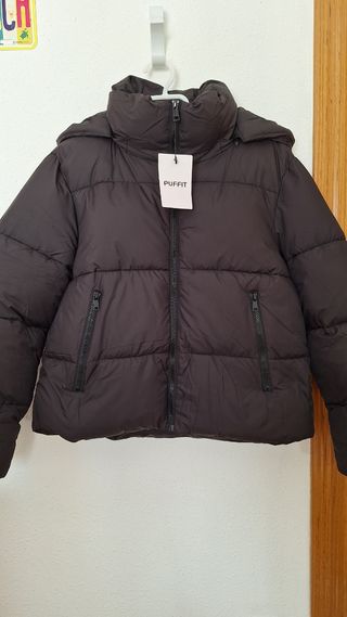 Chaquetón bomber Puffit negro