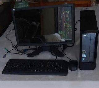 Ordenador completo Acer negro