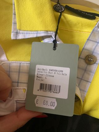 Polo RY Polo gialla nuova