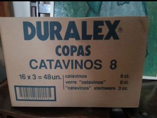 Duralex caja de 48 catavinos de 8 cl