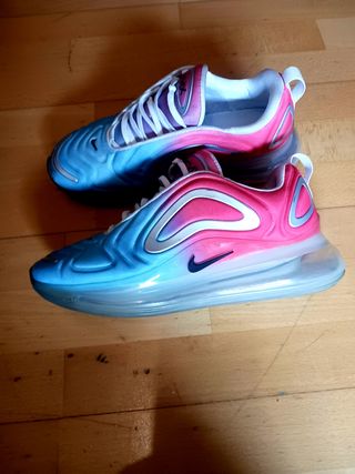 nike air rosa con azul