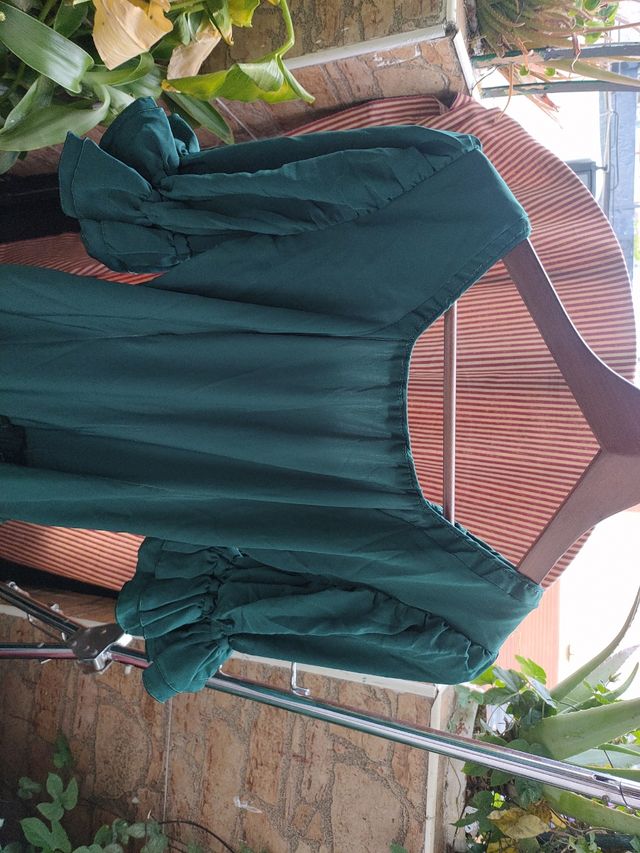 Traje Flamenca Verde - Talla M