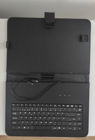 Funda-teclado para tablet.