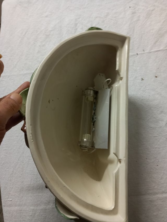 Lampada a parete ceramica limoni