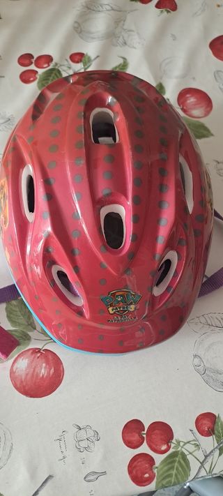 Casco bici niña