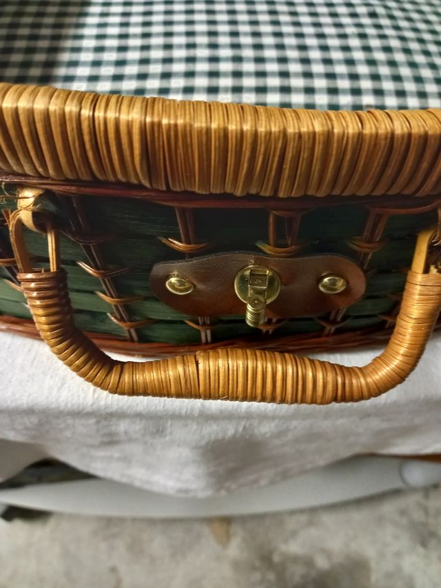 Cestino da picnic vintage