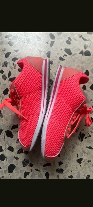 Zapatillas rosa neón - Talla 37
