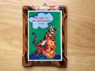 Quadretto Winnie the Pooh (in spagnolo)