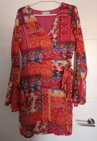 Vestido estampado verano