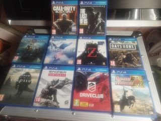PS4 (PlayStation 4) 500GB + 10 juegos