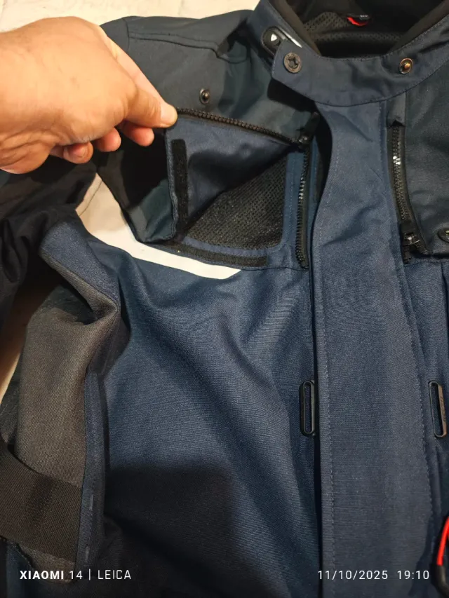 Chaqueta moto Revit | Azul marino