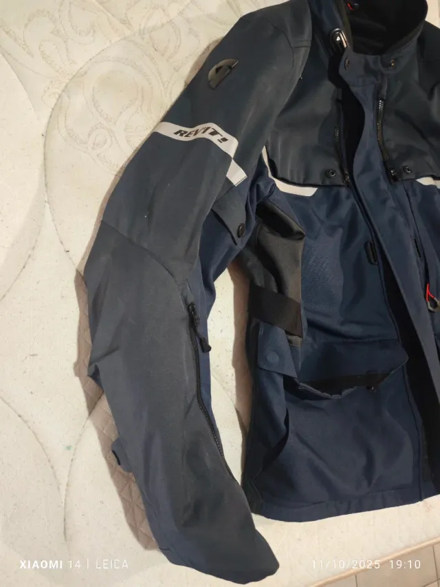 Chaqueta moto Revit | Azul marino
