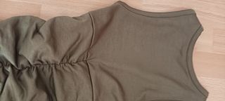 Blusa negra y marrón - Tirantes