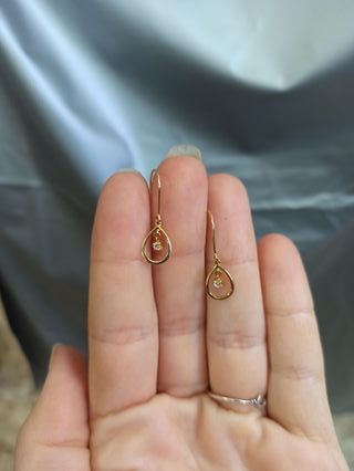 Pendientes Oro Largos