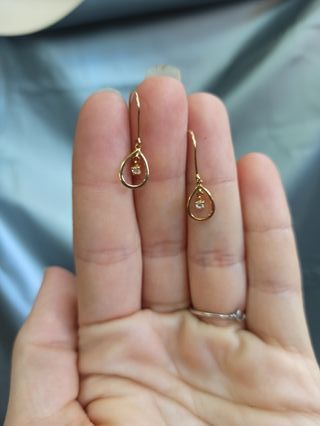 Pendientes Oro Largos