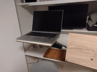 Soporte doble pantalla PC.