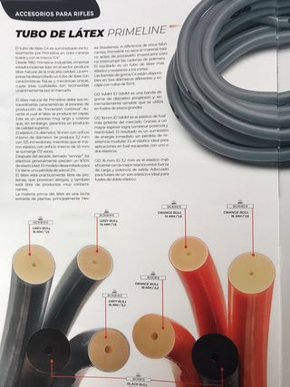 Gomas fusil pesca submarina Spetton C4