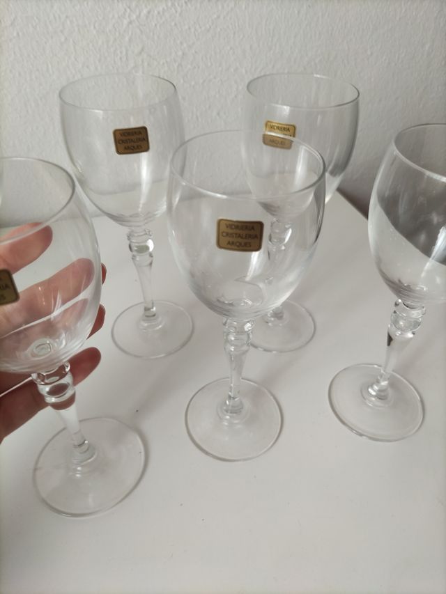 6 Copas Cristal Nuevas