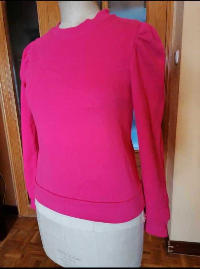 Sudadera rosa STR talla S - nueva