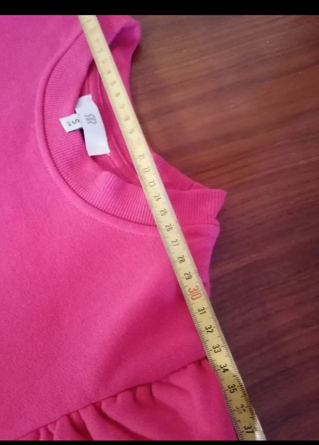 Sudadera rosa STR talla S - nueva