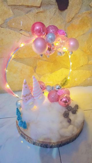 Centrotavola Natale: 2 decorazioni