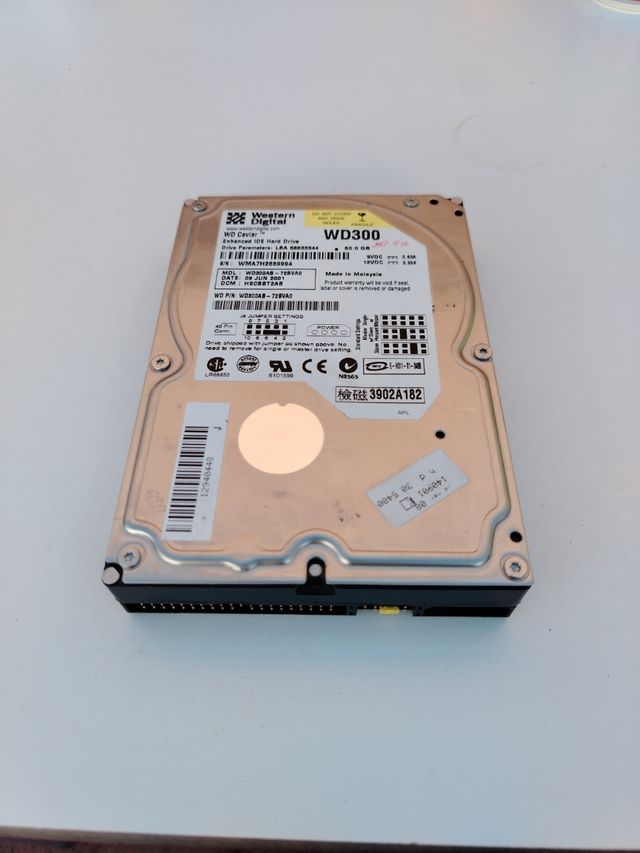 Disco Duro WD300 IDE 30GB