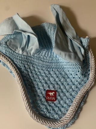 Cuffia cavallo Duca Design celeste