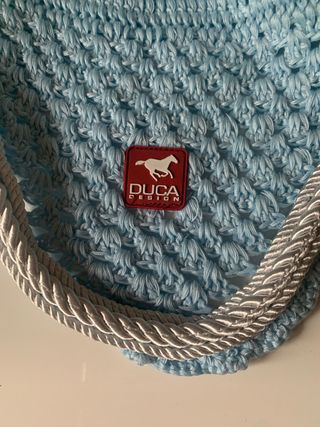 Cuffia cavallo Duca Design celeste