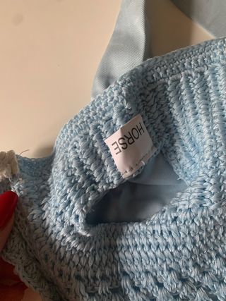 Cuffia cavallo Duca Design celeste