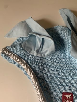 Cuffia cavallo Duca Design celeste